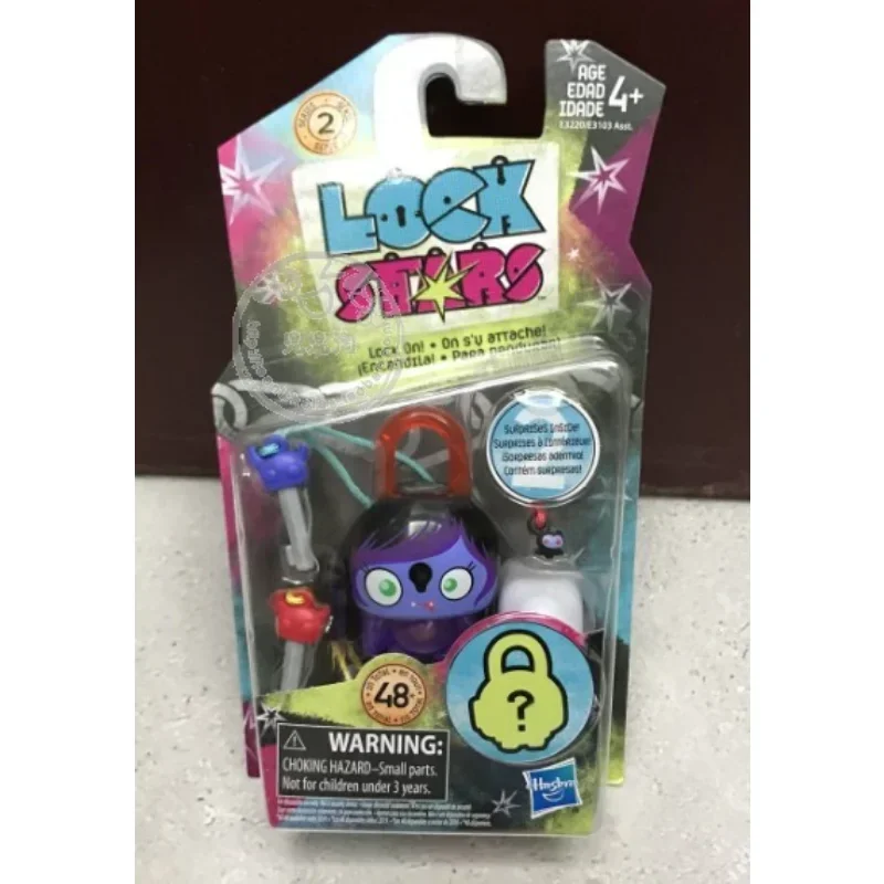 Hasbro Lockstars Figure Cute Doll Knapsack Pendant Ornament Accessories Children Collection Plush Present