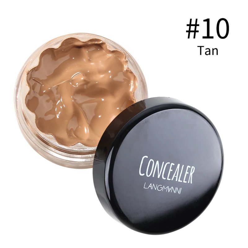 Face Concealer Cream Foundation Palette Liquid Full Cover Dark Circles Acne Contour Concealing Cream Waterproof Makeup Cosmetics