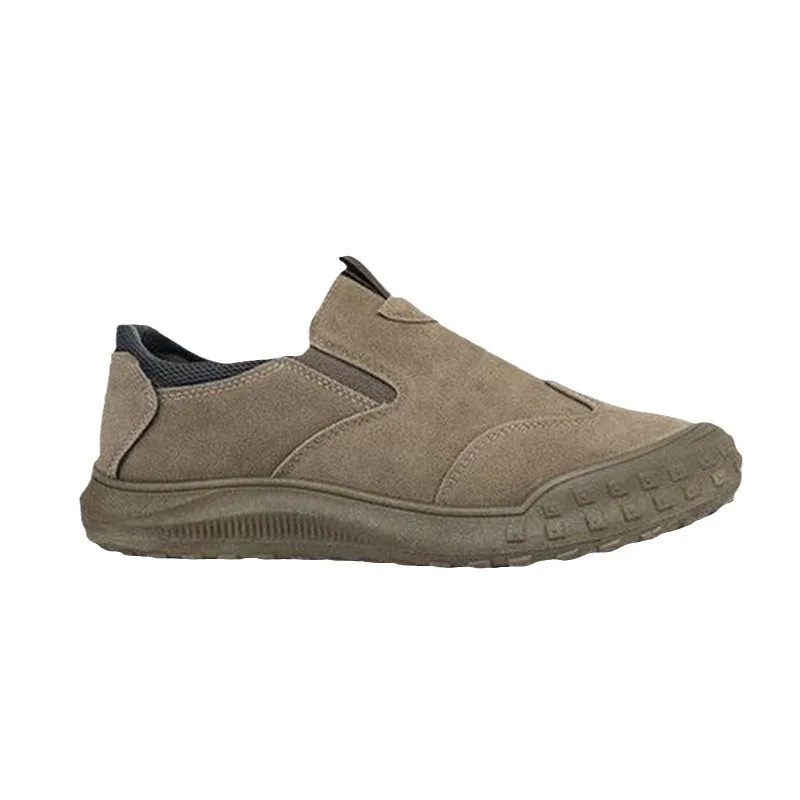 ZAPATOS DE TRABAJO antideslizantes transpirables para hombre, zapatillas acolchadas de suela gruesa, resistentes al desgaste, a la moda, talla grande 45, novedad de otoño