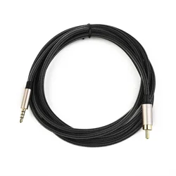 Cable de Audio RCA Jack 3,5 a Cable Coaxial Digital, Audio y Video, estéreo SPDIF para HDTV, adaptador auxiliar de 3,5 Mm, Hifi