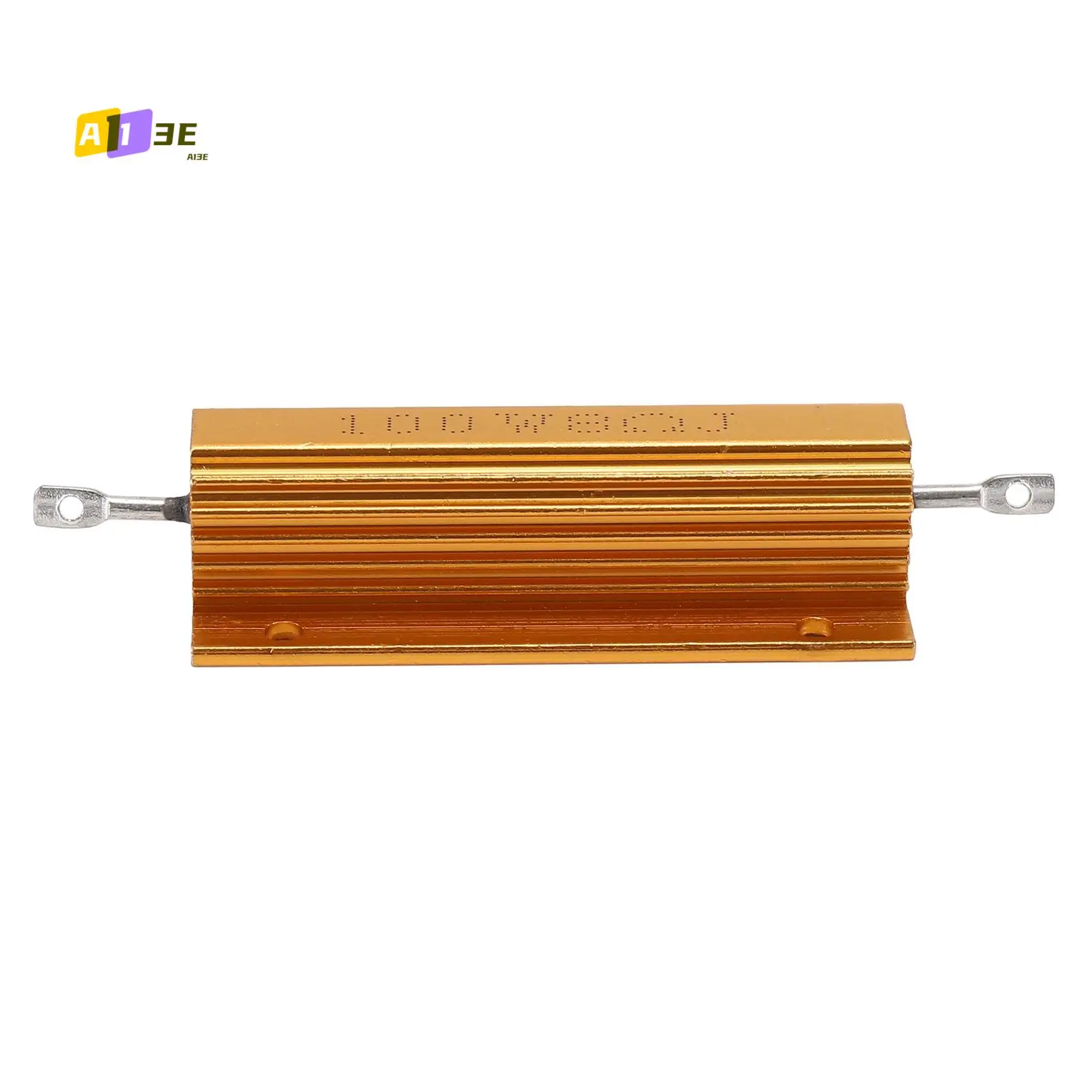 

A13E-8X Gold Aluminum Clad Power Resistor Resistance 100W, 8 Ohm 8R