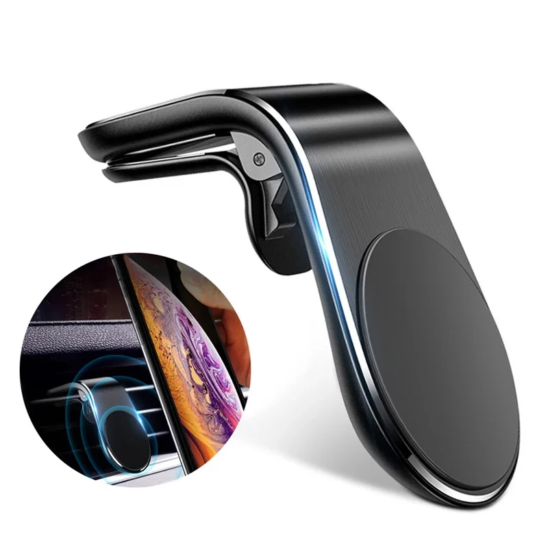 Magnetic Car Phone Holder Stand Air Vent Magnet Car Mount GPS Smartphone Mobile Support In Car Bracket for iPhone Samsung Xiaomi