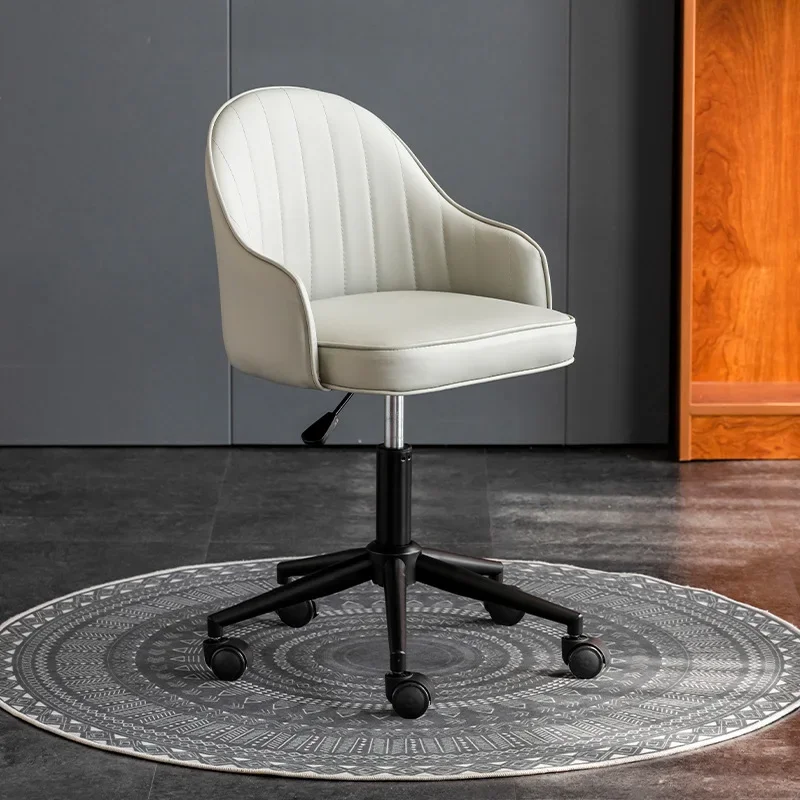 Multi-functional Light luxury chair Computer chair Office chair Study backrest Desk seat Learning lift swivel chair  solid