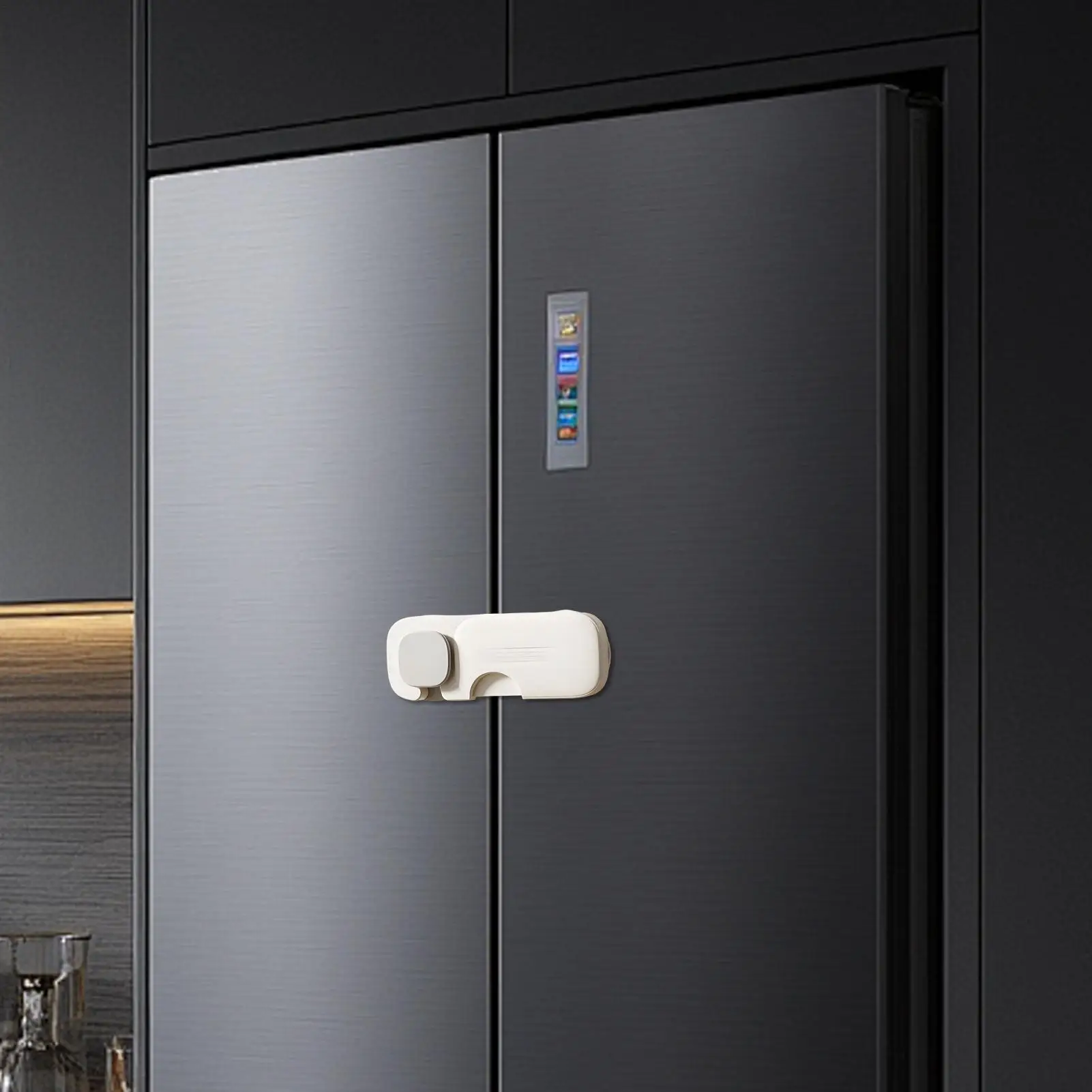 Child Safety Locks Kid Proof Cabinet Door Safety Locks Pinch-proof Furniture Security Latches for Bathroom Oven Pantry Cupboard