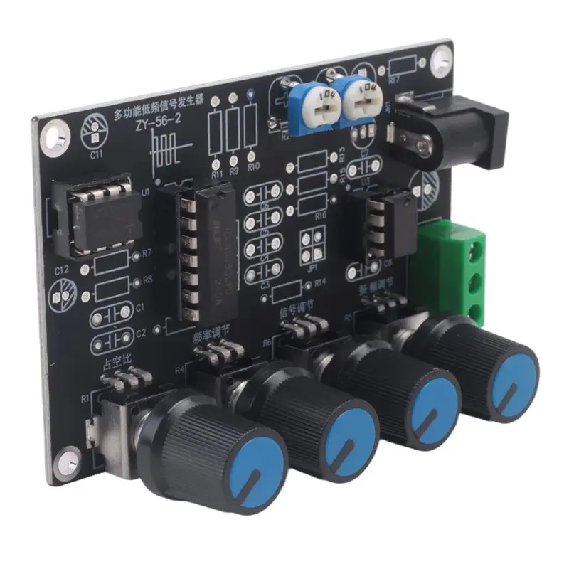 A84E-ICL8038 Function Signal Generator Module Sine Square Triangle Signal Generators DIY Welding Practice Kit