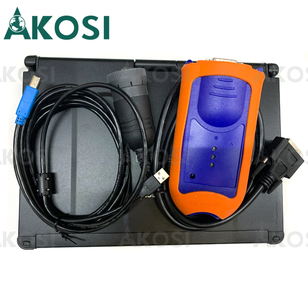 V5.2 EDL V2  service tool J-D Service EDL V2 Agriculture Tractor Construction diagnostic tool+Thoughbook CF19 laptop