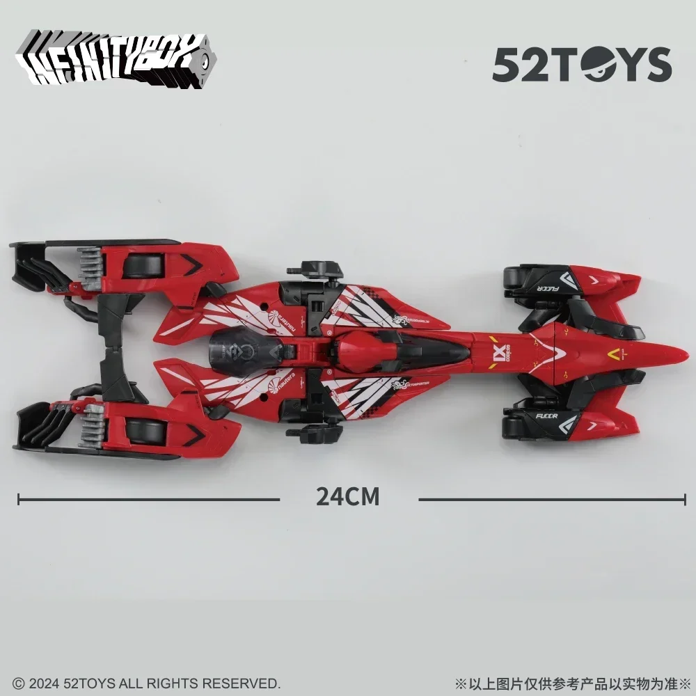 在庫ありオリジナル 52TOYS Infinitybox IB-05 チーター変形ロボット変換メカとキューブアクションフィギュアおもちゃギフト