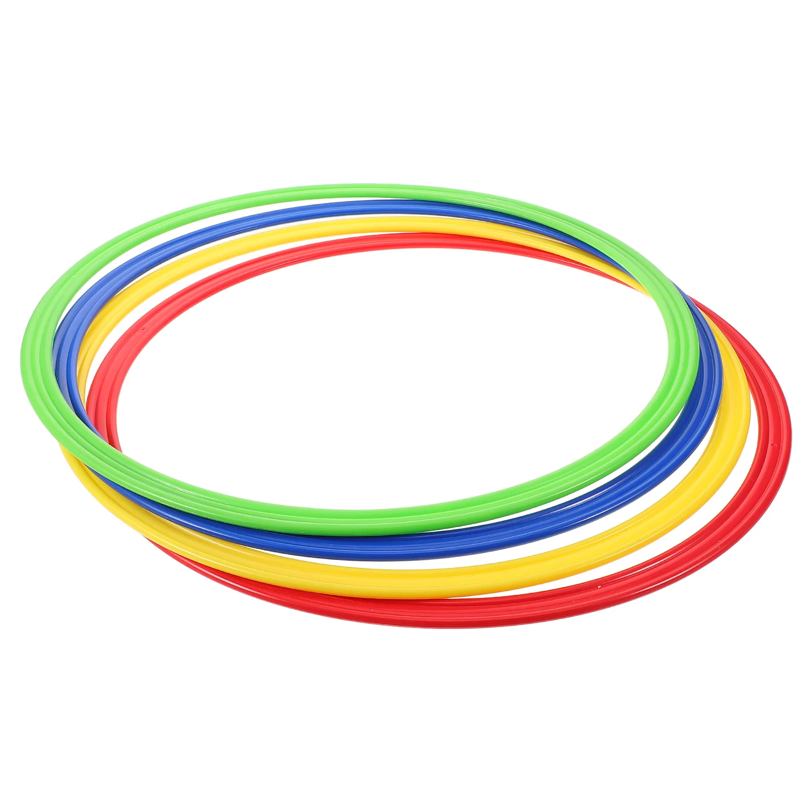 

4pcs Agility Rings For Outdoor Soccer Training Football Training Supplies Speed and Coordination Drills Practice Training Circle