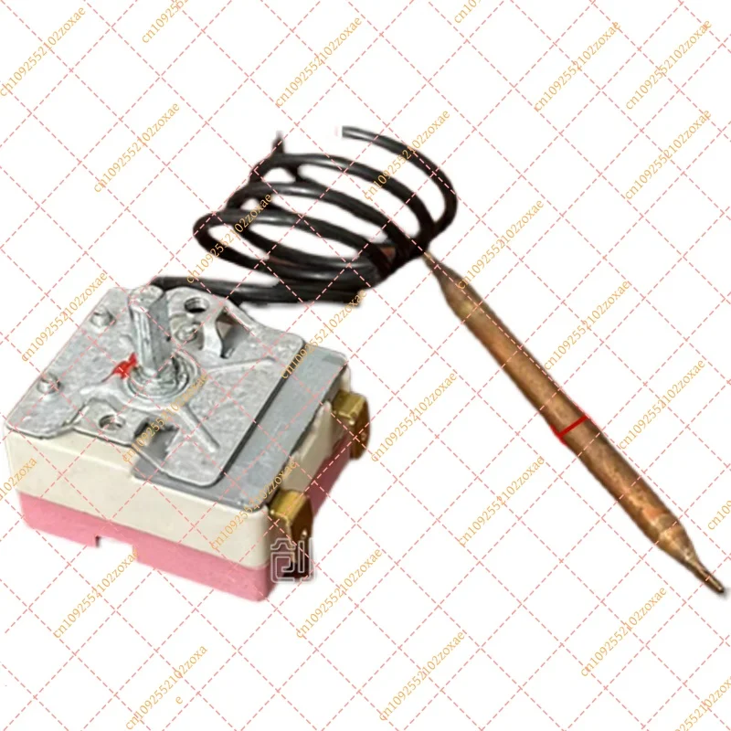 Adjustable Thermostat Switch for Electric Water Heater - 75°C Temperature Limiter Fits Midea, Haier & Wanda (16A)