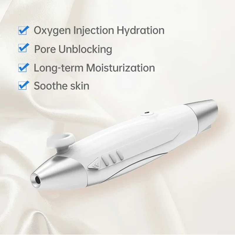 Skin Care Wholesale Oxygen Jet Spray Pen Water Inject Face Spa Moisturizer Handheld Gun Spray Deep Water Replenishment A