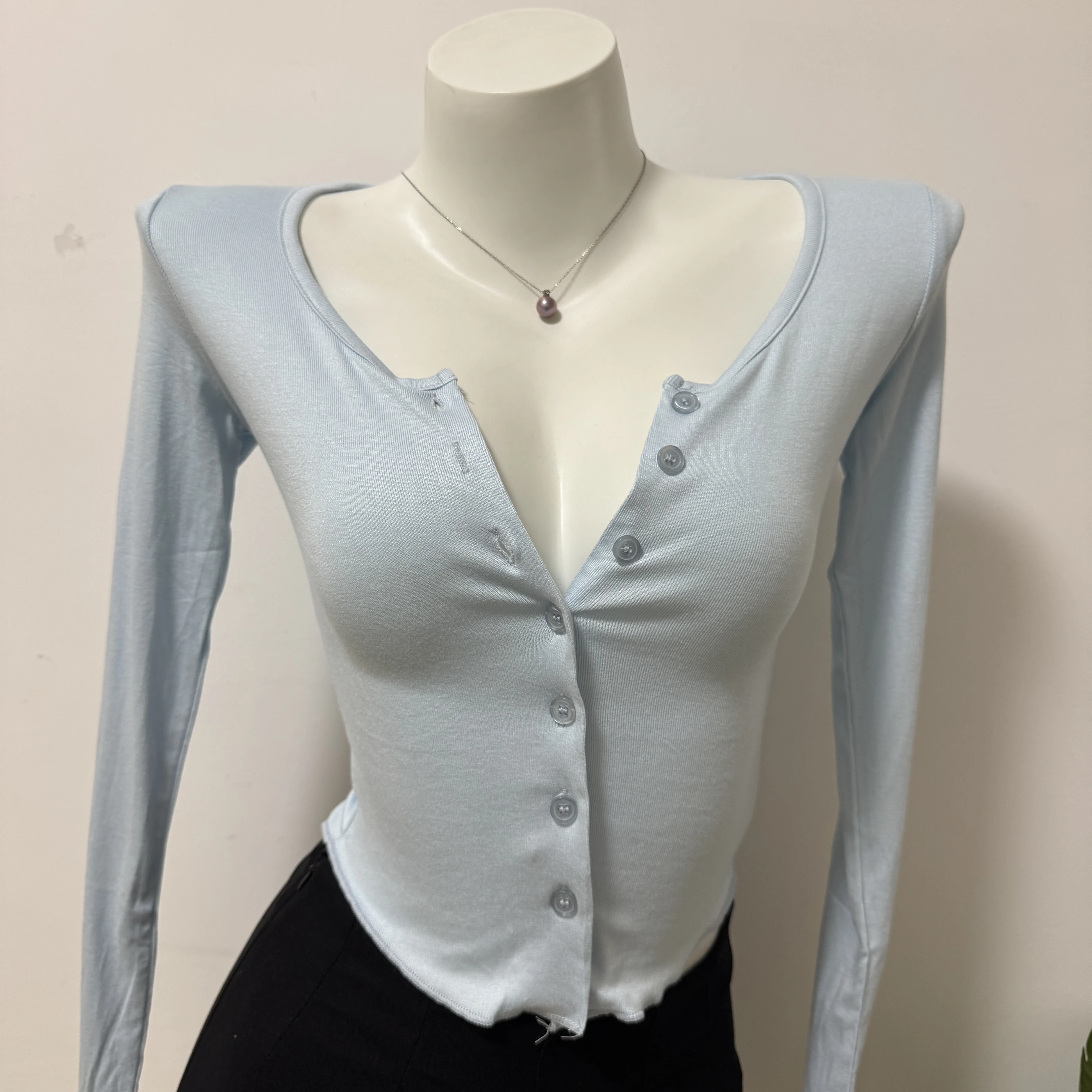 Women's Sexy Semi-Transparent Short Sleeve Long Sleeve T-Shirt Tight Fit round Neck Pullover Top Breathable Moisture Wicking
