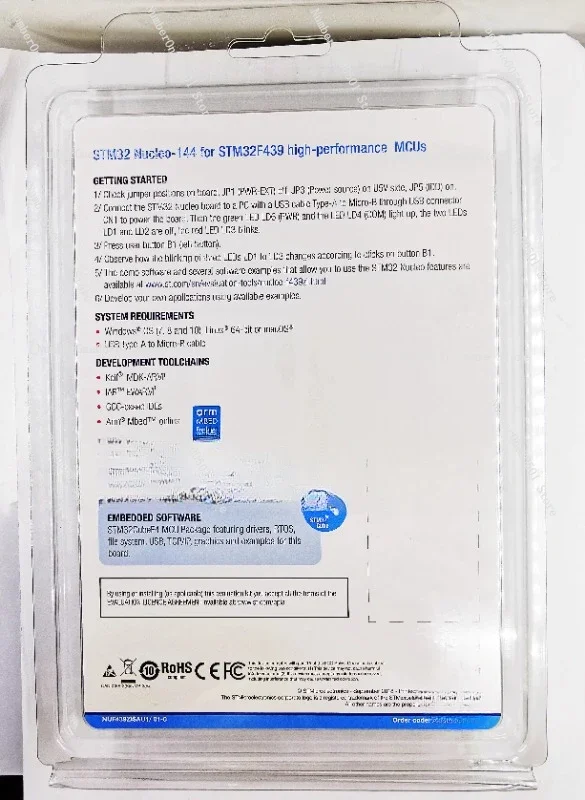 NUCLEO-F439ZI Development Board Evaluation Board Original Import Electronic Development Accessory