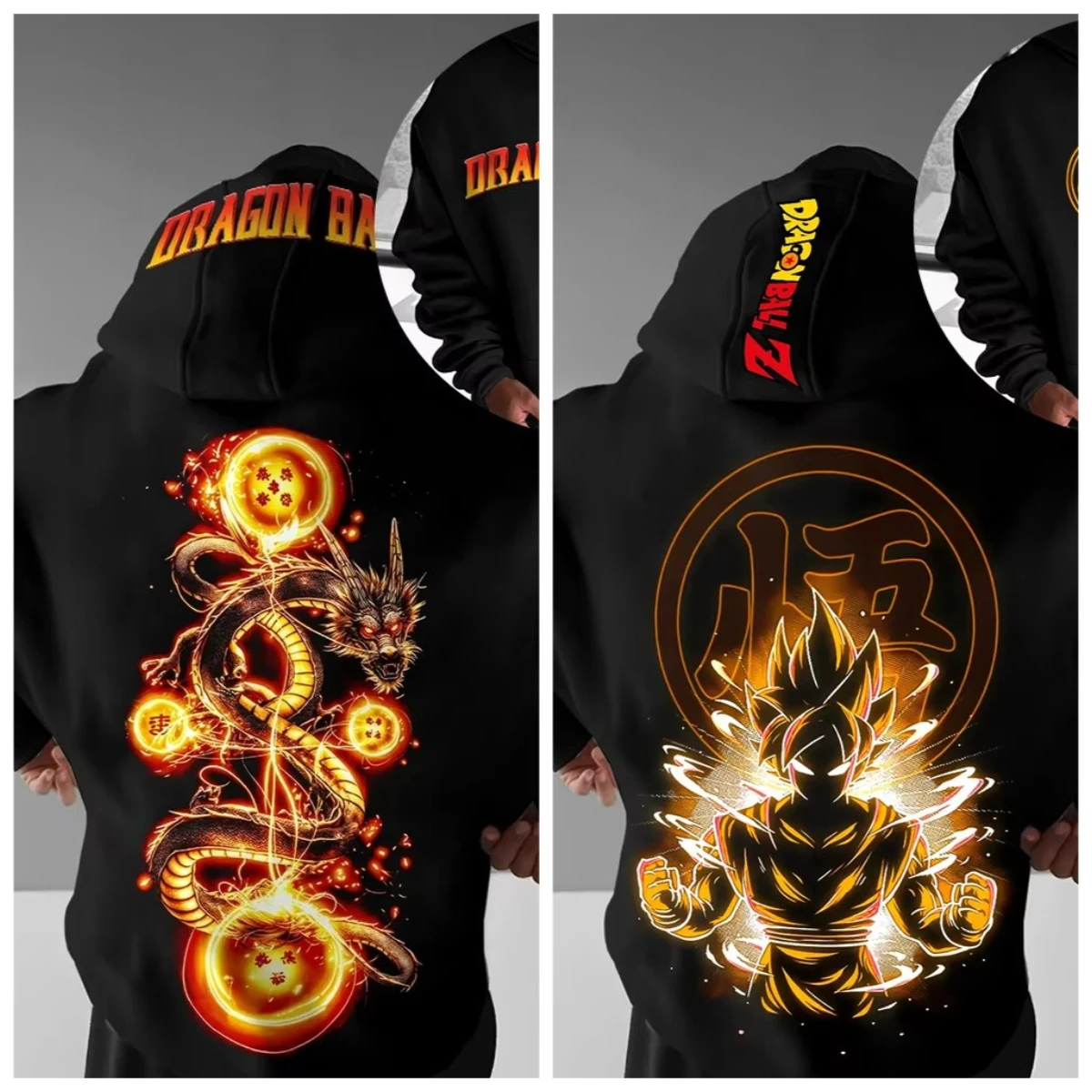 

Осень-зима 2025: хит продаж, новый анимационный Dragon Ball, свитер с капюшоном и 3D принтом, уличная повседневная модная толстовка с капюшоном