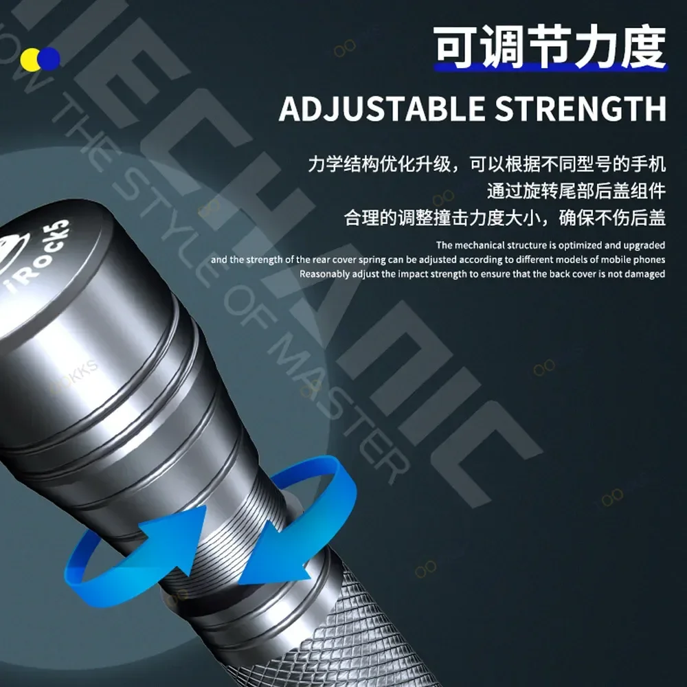 ميكانيكي بولدر IRock 5 الزجاج كسر القلم كسر أداة آيفون X-12 13 14 هواوي الهاتف الخليوي غطاء زجاجي خلفي أدوات الكسارة #5