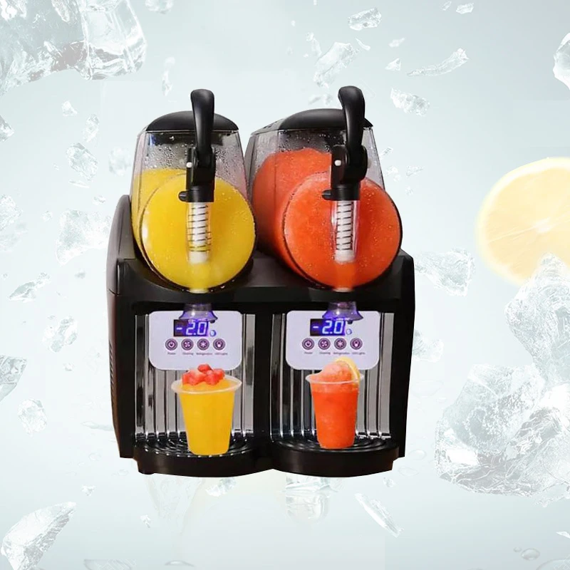 Commercial Slush Ice maker/Beverage Juice Cold Frozen Drink Dispenser/ Ice Slush Machine