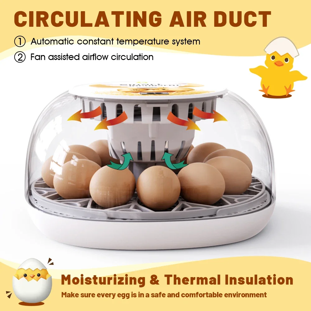 12-egg-capacity-household-small-incubator-for-chicken-duck-goose-automatic-watering-feature-with-intelligent-temperature-contr