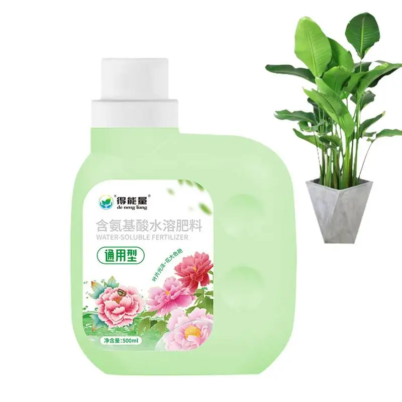 

Plant Nutrient Solution Rich Organic Liquid Indoor Plants Fertilizer 550ml Garden Houseplant Soil Enhancer For Flowers Vegetable