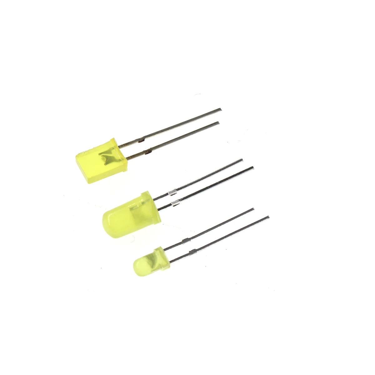 Imagem -05 - Diodo Emissor de Luz Led mm mm 2x5x7 Verde Azul Amarelo Branco Vermelho 100 Pcs