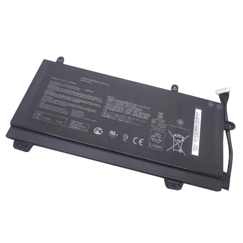 Imagem -04 - Lmdtk Nova C41n1727 Bateria do Portátil para Asus Rog Zephyrus Gm501 Gm501gm Gm501gs Gu501 Gu501gm 15.4v 55wh