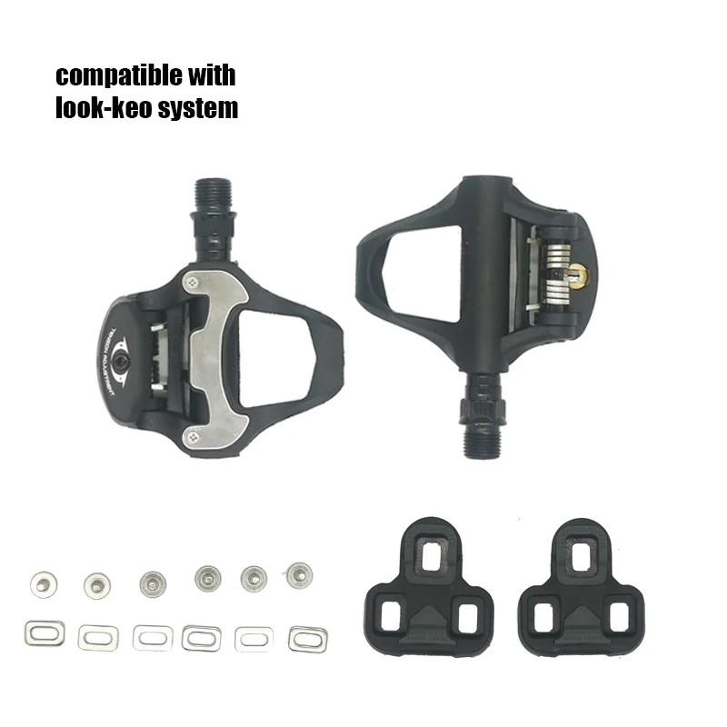 

2024 Self-Locking Pedals R31 SPD Cleat Nylon Bearing Clipless Road Bike Pedals Bicycle Accessories