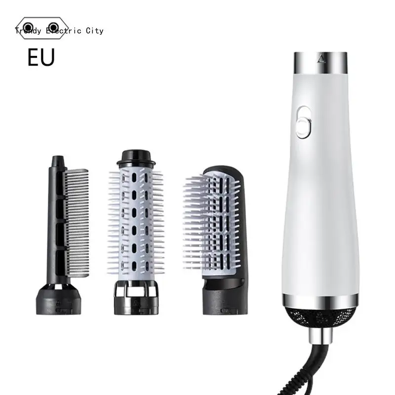 R9CD Multifunktions-Haarglätter Negativ-Ionen-Schnellwärme-Lockenwickler-Kamm-Styler-Werkzeuge