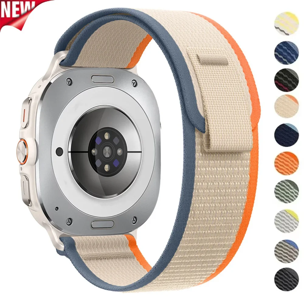 Ремешок Trail Loop для Samsung Galaxy Watch Ultra, дышащий регулируемый браслет для Galaxy Watch 7 Ultra, 47 мм, ремешок