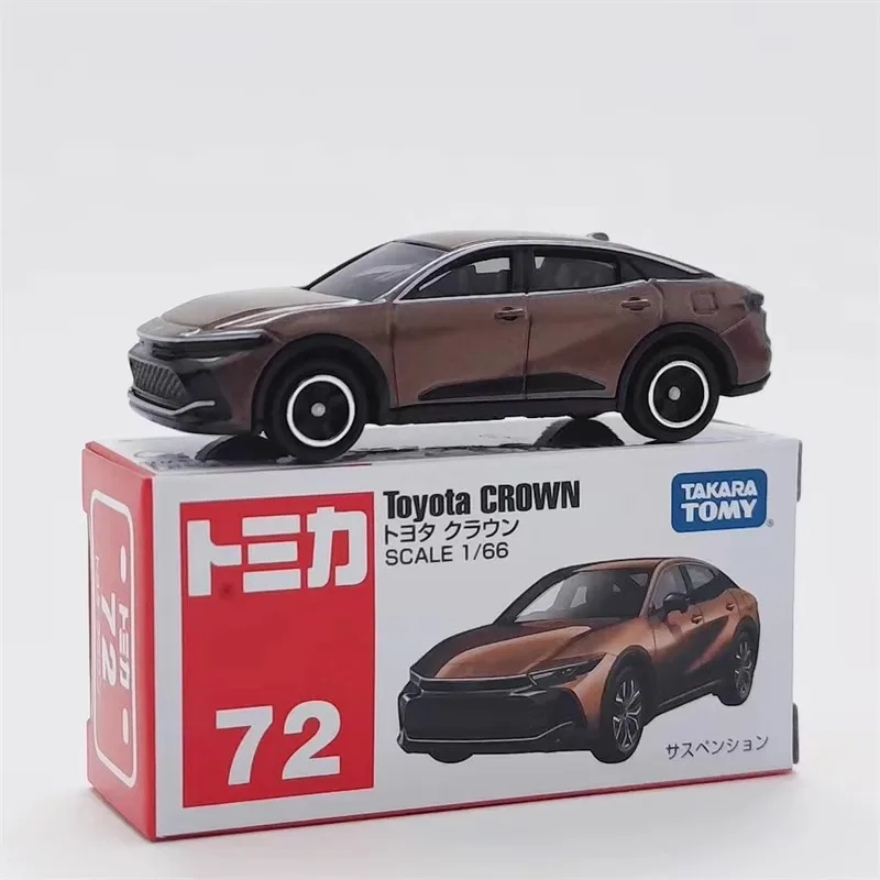 Original TAKARA TOMY Tomica Alloy Car Toyota Crown Action Figure Model Boys Toy Easter Birthday Gift Collection Ornament