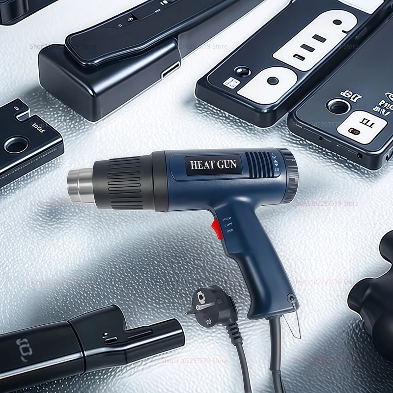 Промышленный тепловой пистолет - многоцелевой осушитель горячего воздуха для пайки, термоусадочной упаковки, удаления краски и поделок своими руками