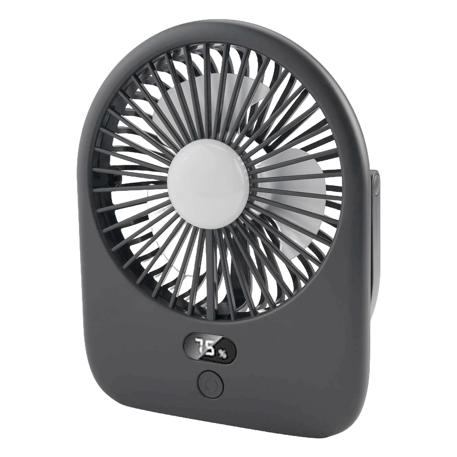 

Foldable Fan Bracket Desk Fan Dual Purpose Convenient And Multi Functional Digital Display Fan Light Input Current