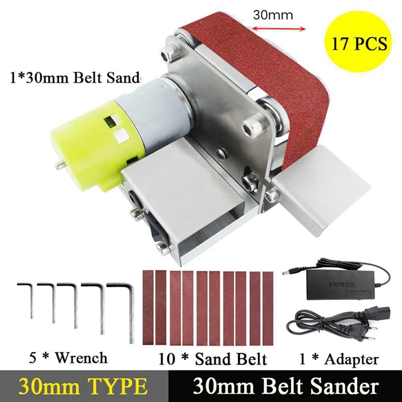 Electric Sanding Polishing Grinding Machine 220V 7 Variable Speed For Polishing Wood EU Plug