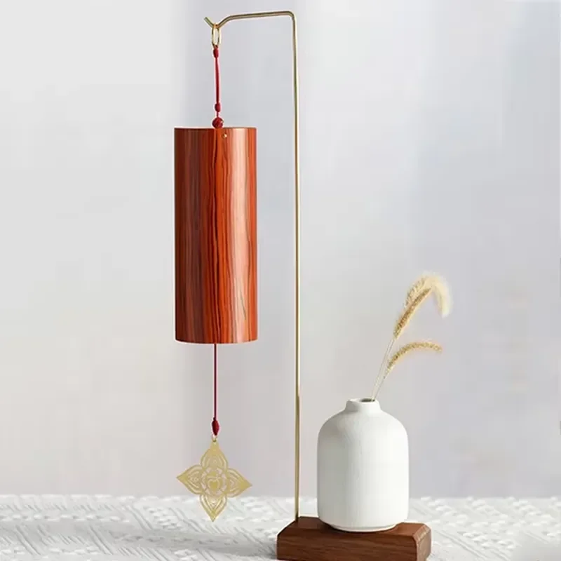 Mountain Rain Colorful OEM Bamboo Chakra Wind Chimes with Chord Tones for Yoga Healing Sound Bath and New Music Theme