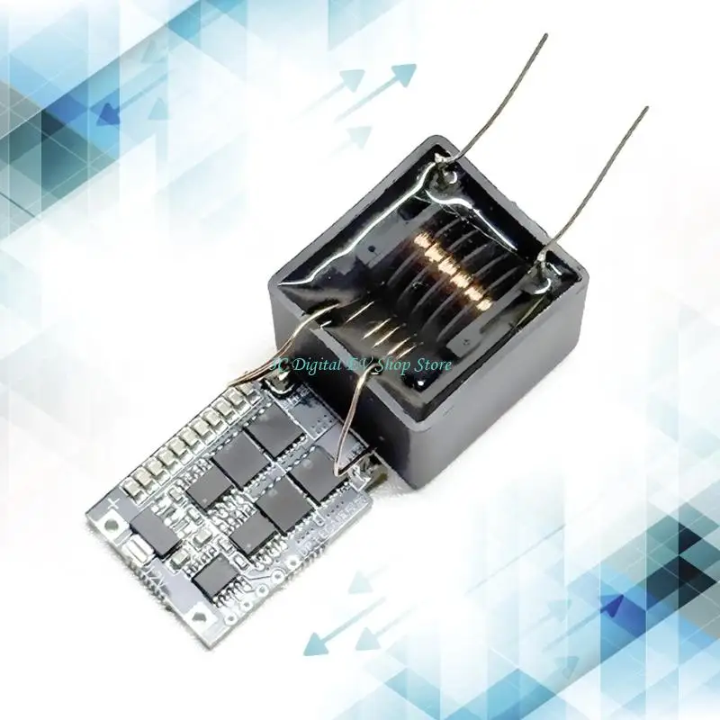 E74D Efficient Voltages Step Up Board 12V to 20000V Ignition Circuit Board for Scientific Applications