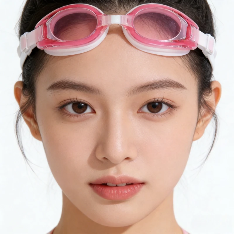 

Водонепроницаемые очки для плавания унисекс для взрослых, прозрачные линзы, молодежные тренировочные противотуманные очки с регулируемым силиконовым ремешком, очки для водных видов спорта в бассейне
