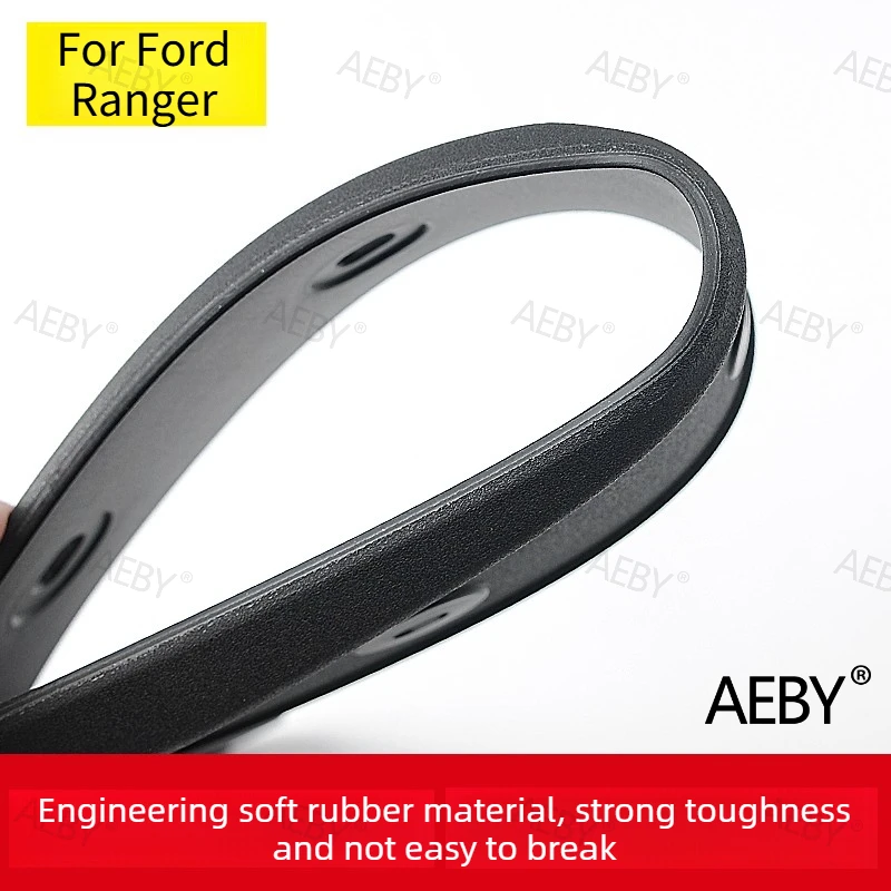 For Ford Ranger 2022-2026 fender splash guard,Fender Tire Fender Skin Soft Rubber Pad,Anti-scratch,Car external accessories view 3