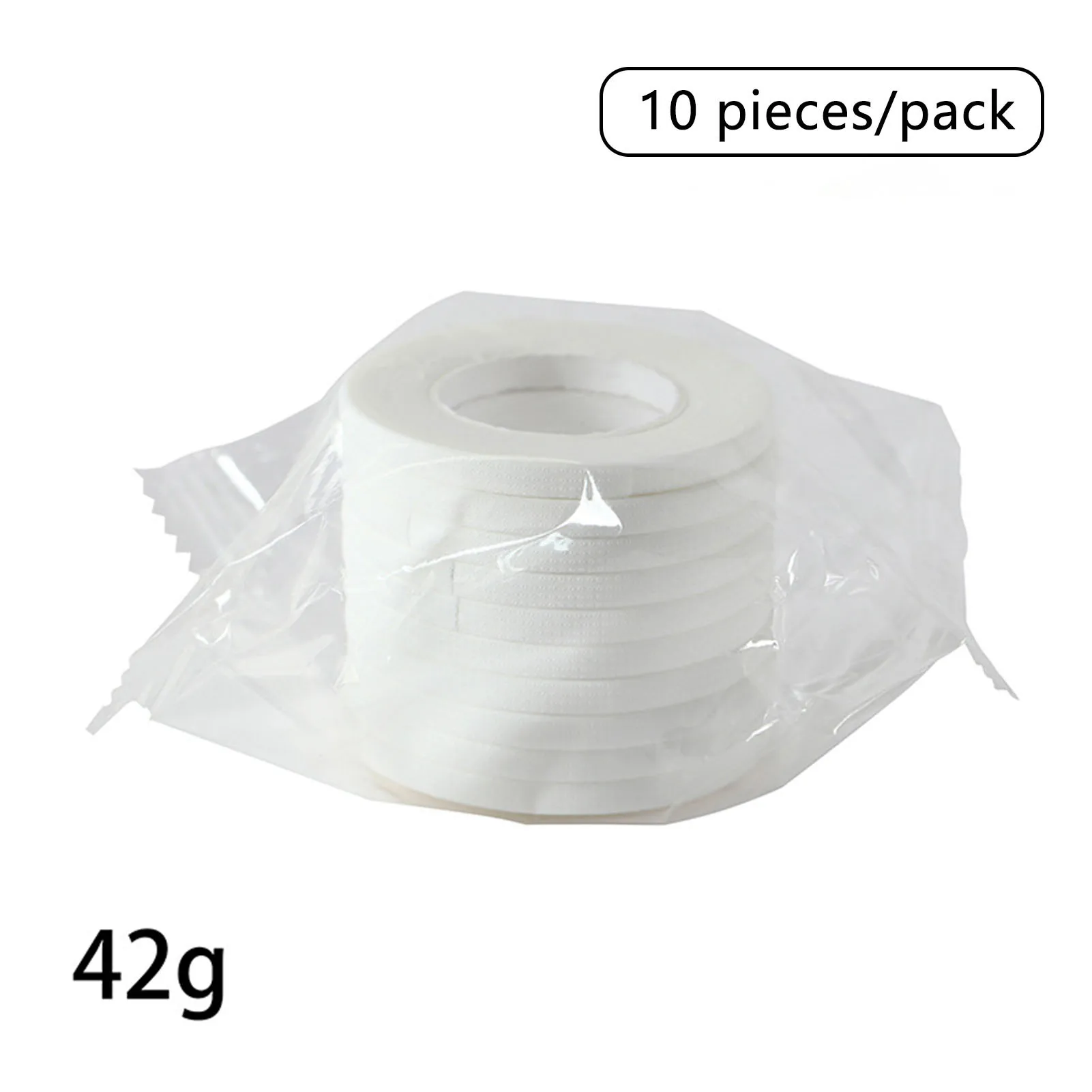 10 لفات أشرطة رمش لاصقة 4 مللي متر رموش فردية تمديد أدوات شريط طبي للرموش الطويلة المجعدة أدوات ماكياج