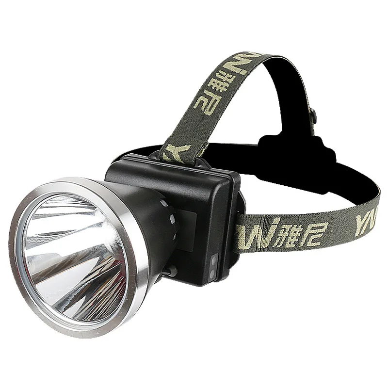 Super Bright LED Headlamp, Rechargeable Headlight with Long Runtime, Waterproof Mining Lamp for Camping, Outdoor & Running view 3