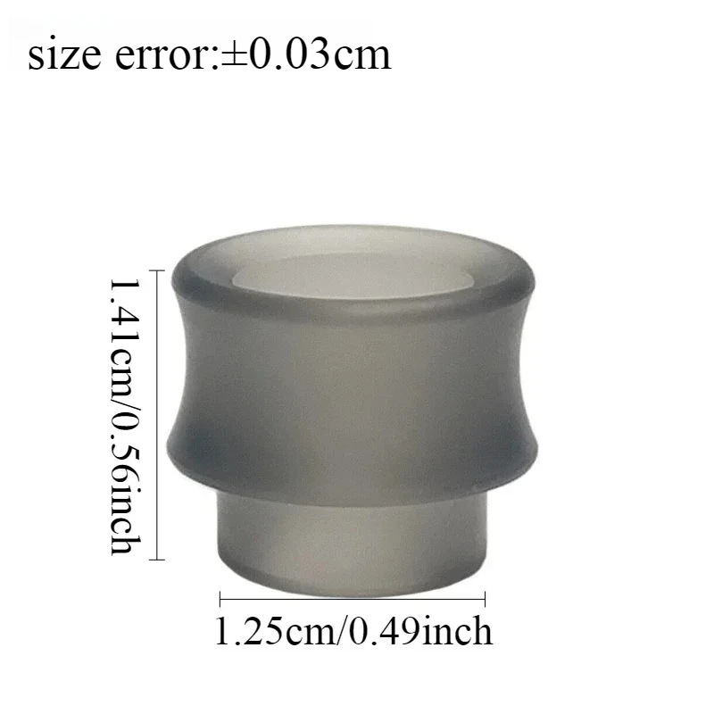 1 قطعة خصر صغير غير منضم 810 وصلة قش من الراتنج الأكريليك #3