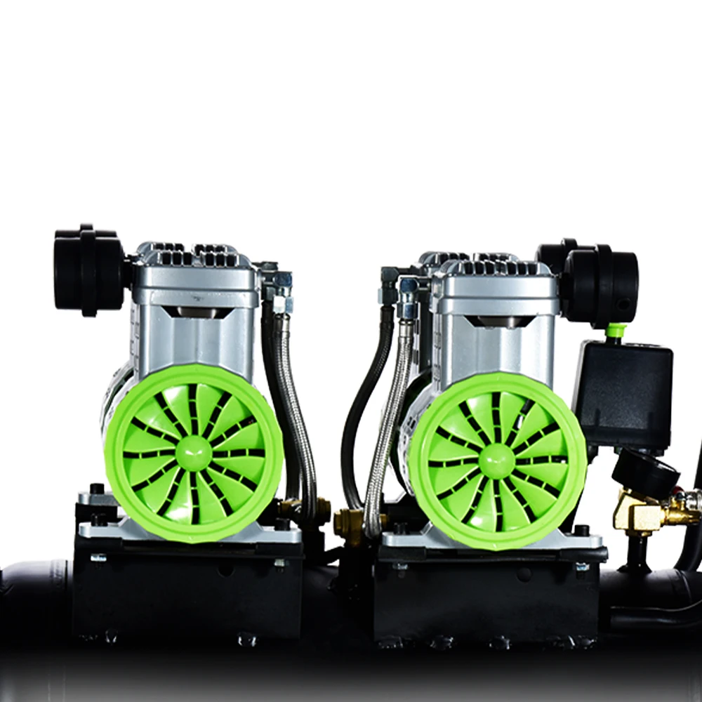 High Quality 50l Portable Silent Mini Oil Free air Compressor