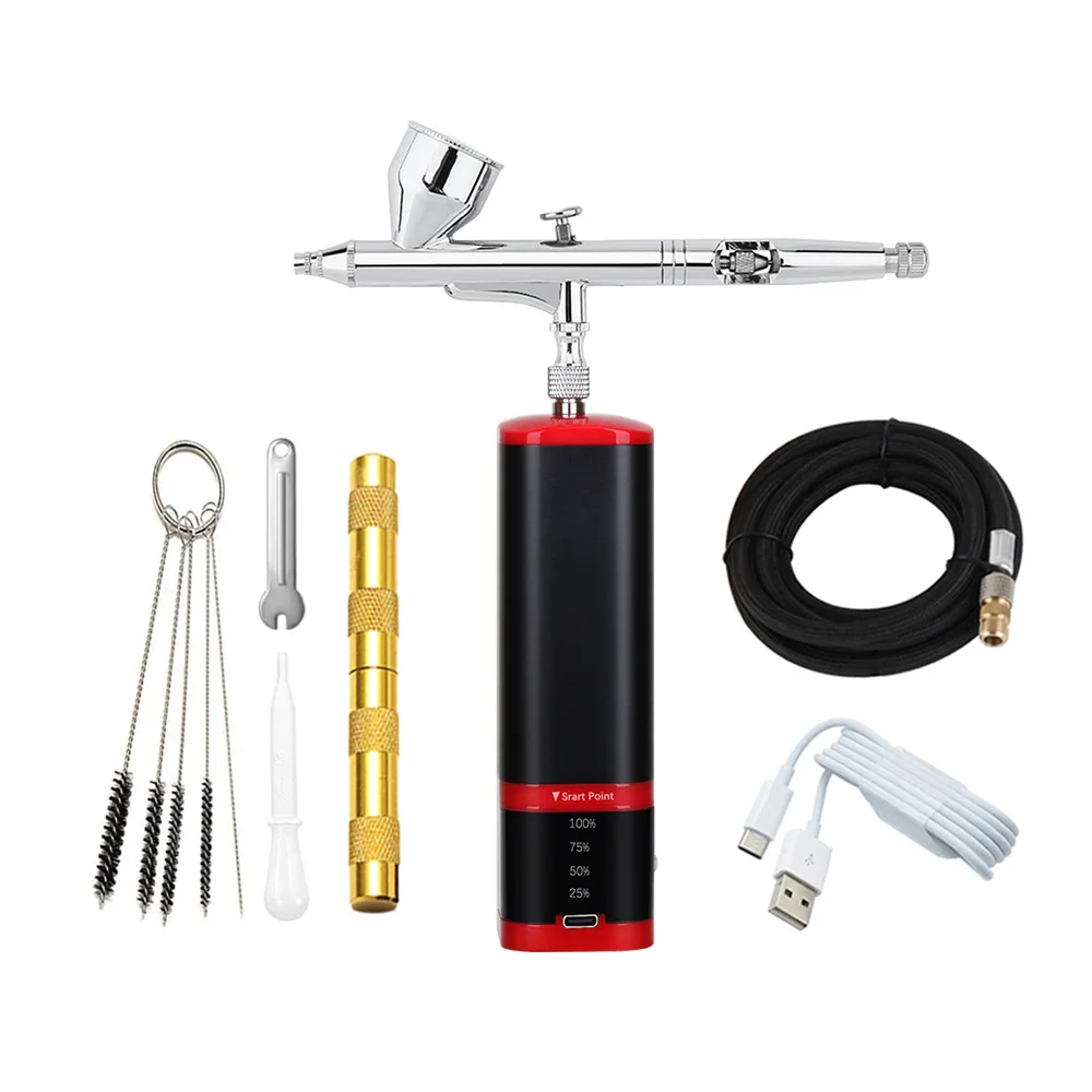 Handheld Air Pump Set Spray Cake Nail Polish