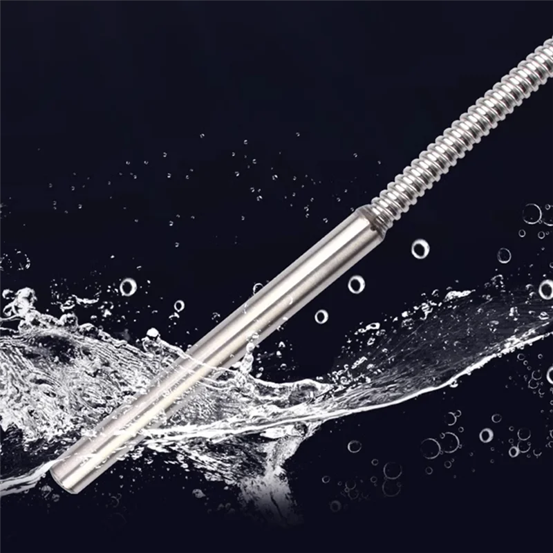 

ABUH-Stainless Steel Thermometer With Digital Display, Waterproof Probe Thermometer For Cooking, Industrial