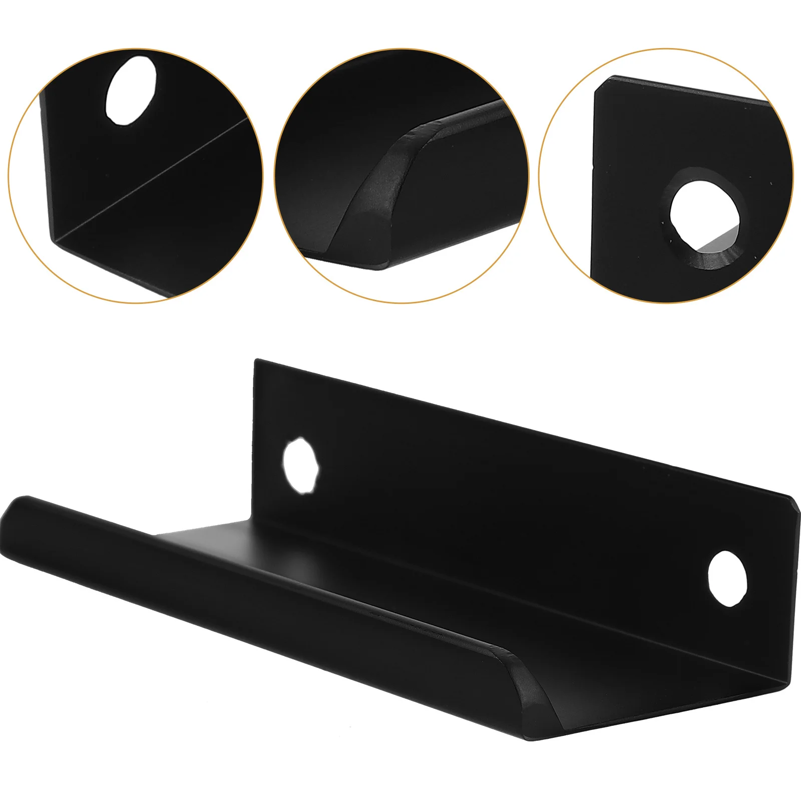 

No Drill Door Handle Invisible Cabinet Pull Modern Aluminum Alloy Drawer Grip For Wardrobe Closet Cupboard Edge Pulls