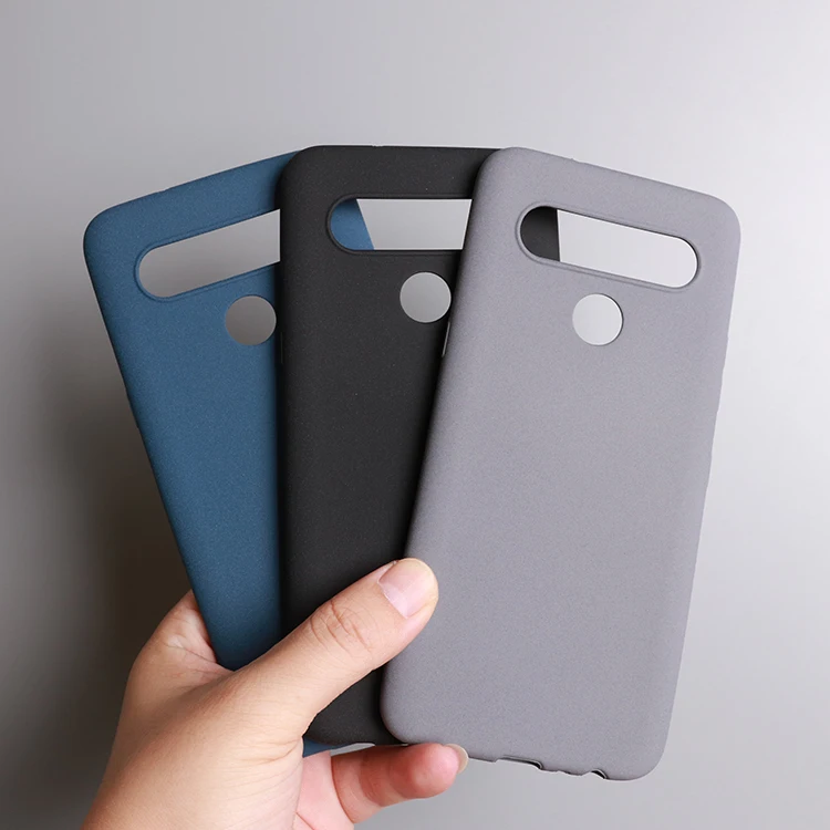 for LG G6 G8S ThinQ K51S K41S Stylo 7 6 G8X G8S G7 V60 V50 Velvet Case Sand Matte Soft Silicon Full Protect Antislip Cover Shell