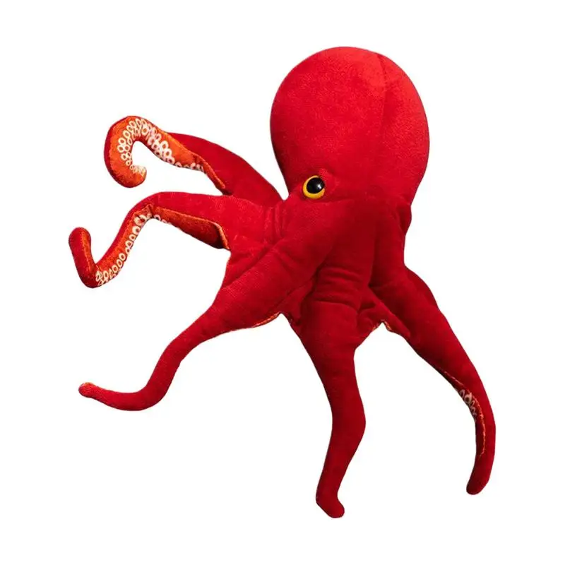 Stuffed Octopus Plush Toy Cartoon Animals Doll Stuffed Octopus Simulation Octopus Stuffed Toy Red Animals Pillow For Birthday