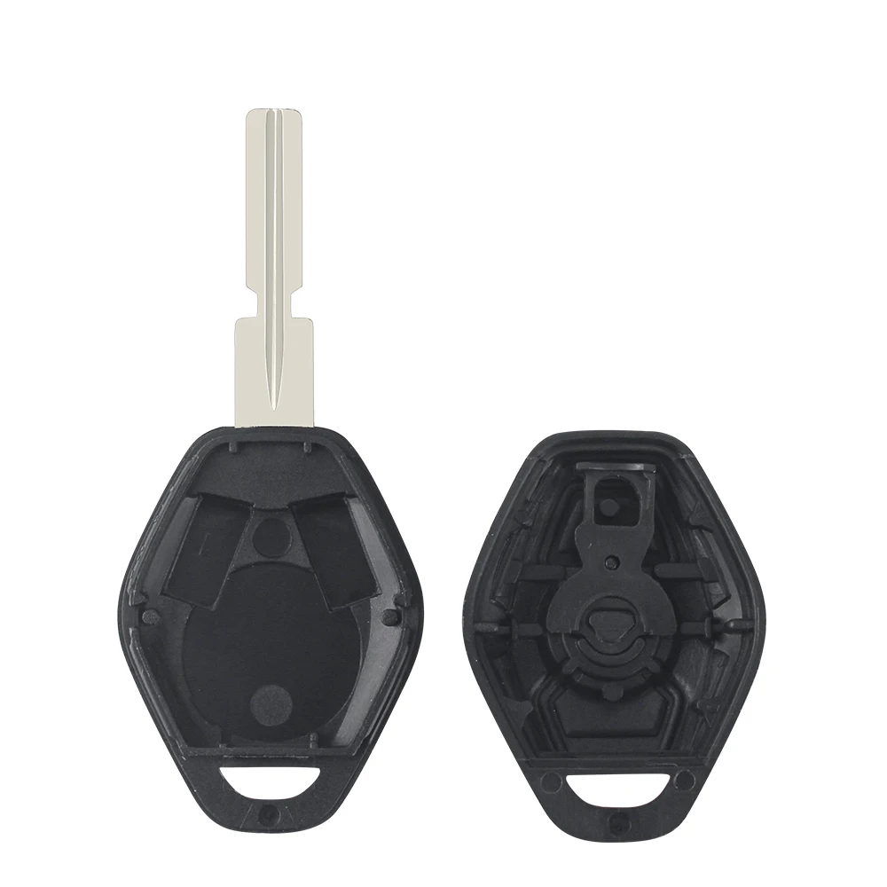 KEYYOU-funda para mando a distancia de coche, carcasa de repuesto para llave de coche, sin llave, para BMW serie 1, 3, 5, 6, 7, X3, X5, Z3, Z4, EWS