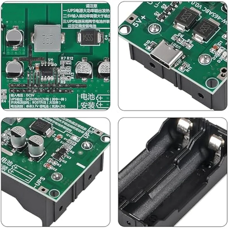ABGH-3 шт., 15 Вт, 3 А, модуль зарядки аккумулятора, высокая мощность, ИБП 18650, модуль зарядки литиевой батареи, 12 В