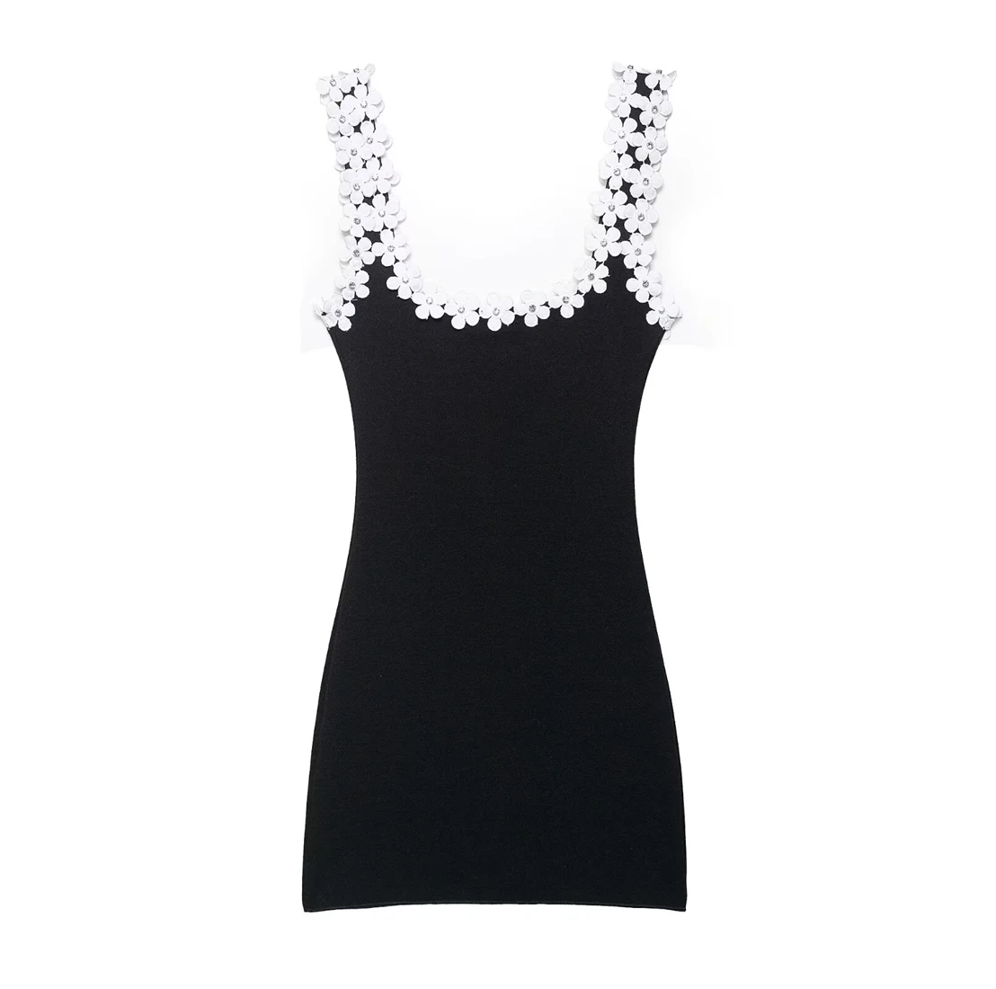 Nuovo abito elasticizzato con accento floreale alla moda da donna in stile 2025 Abito maxi casual elegante per donna