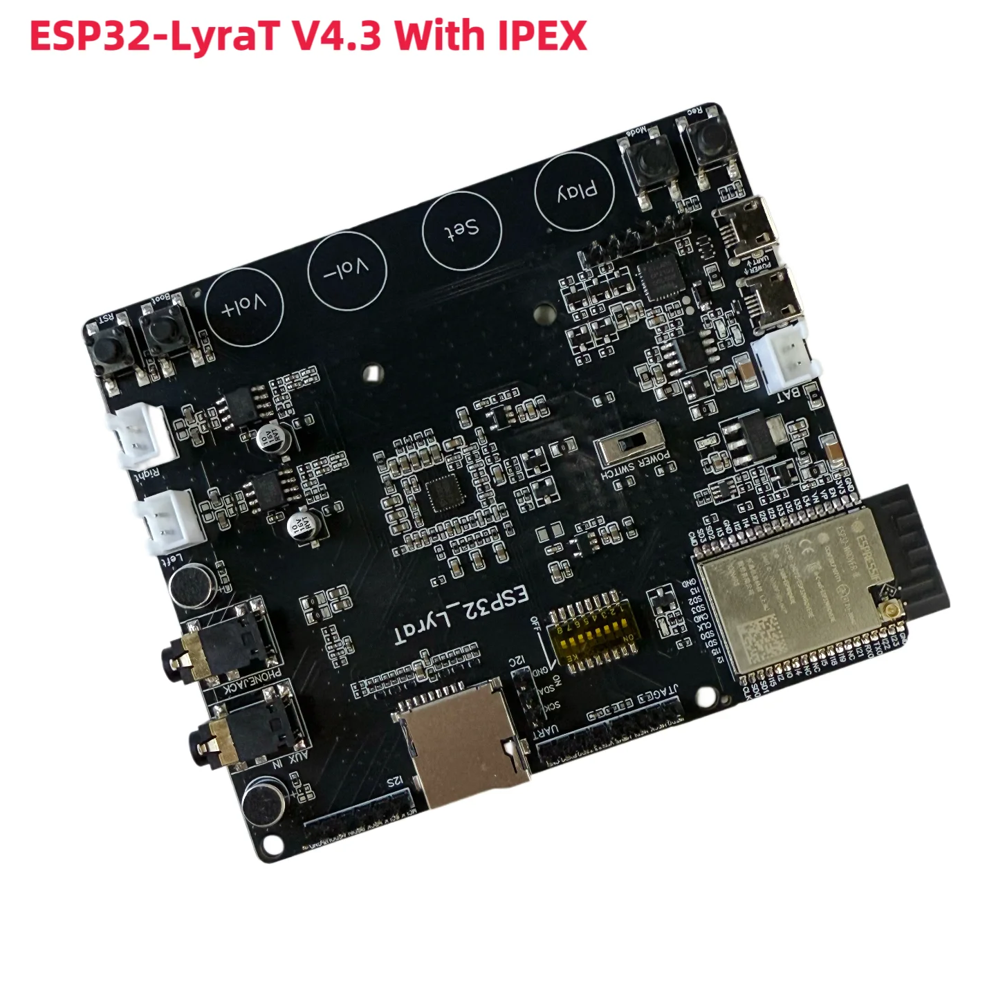 ESP32-Lyrat V4.3 with IPEX and External Antenna WiFi Bluetooth Module Development Board for IoT Projects