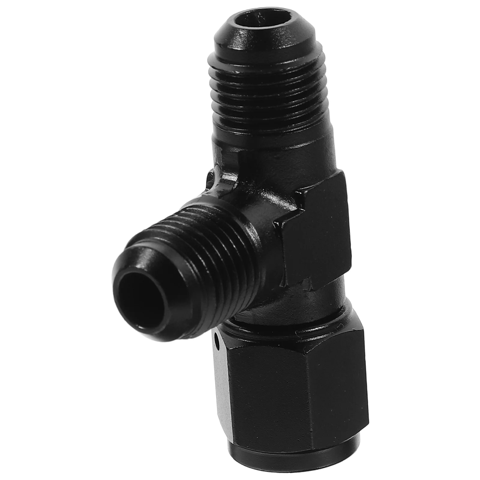 

An6 3-Way Oil Cooler Brake Fitting Aluminum Tee Connector For Fuel Oil Line 90 Degree Elbow Adapter Pipe Fittings Engine