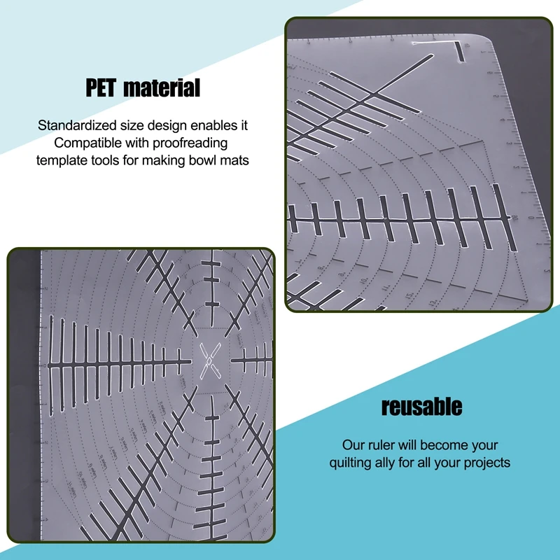 Folded Star Guide Template For Fabric, Printed Interfacing Templates Made For Use With Round Or Square Folded Patterns