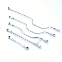 M3 Stainless Steel Ball Head Servo Steering Rod 8X8 Linkage Link for 1/14 Tamiya RC Truck SCANIA 770S VOLVO Arocs MAN LESU Car